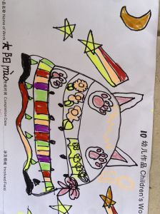 大五班幼儿作品